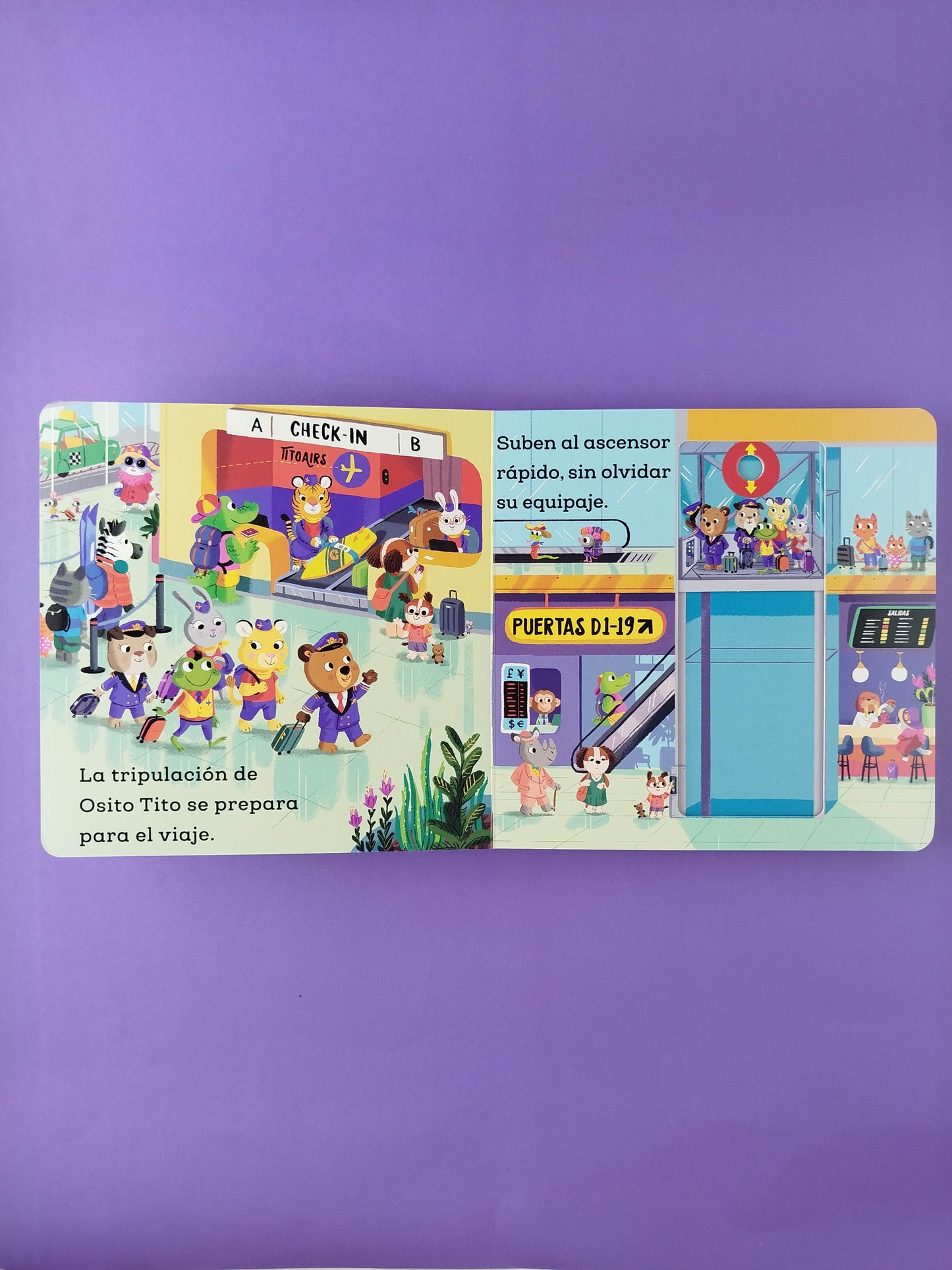 Osito Tito ¡Vamos en avión!