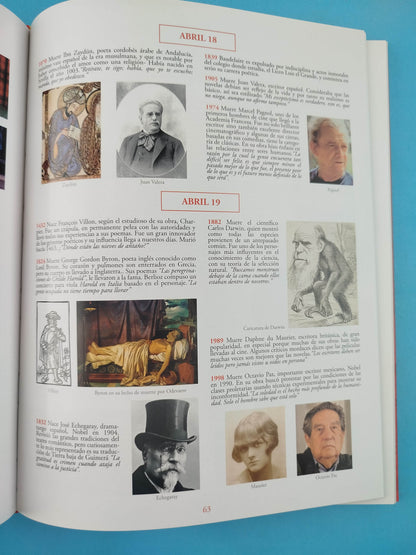 El día a día de la literatura. Hechos, Fechas y frases celebres una guia para leer y consultar by Manuel Drezner