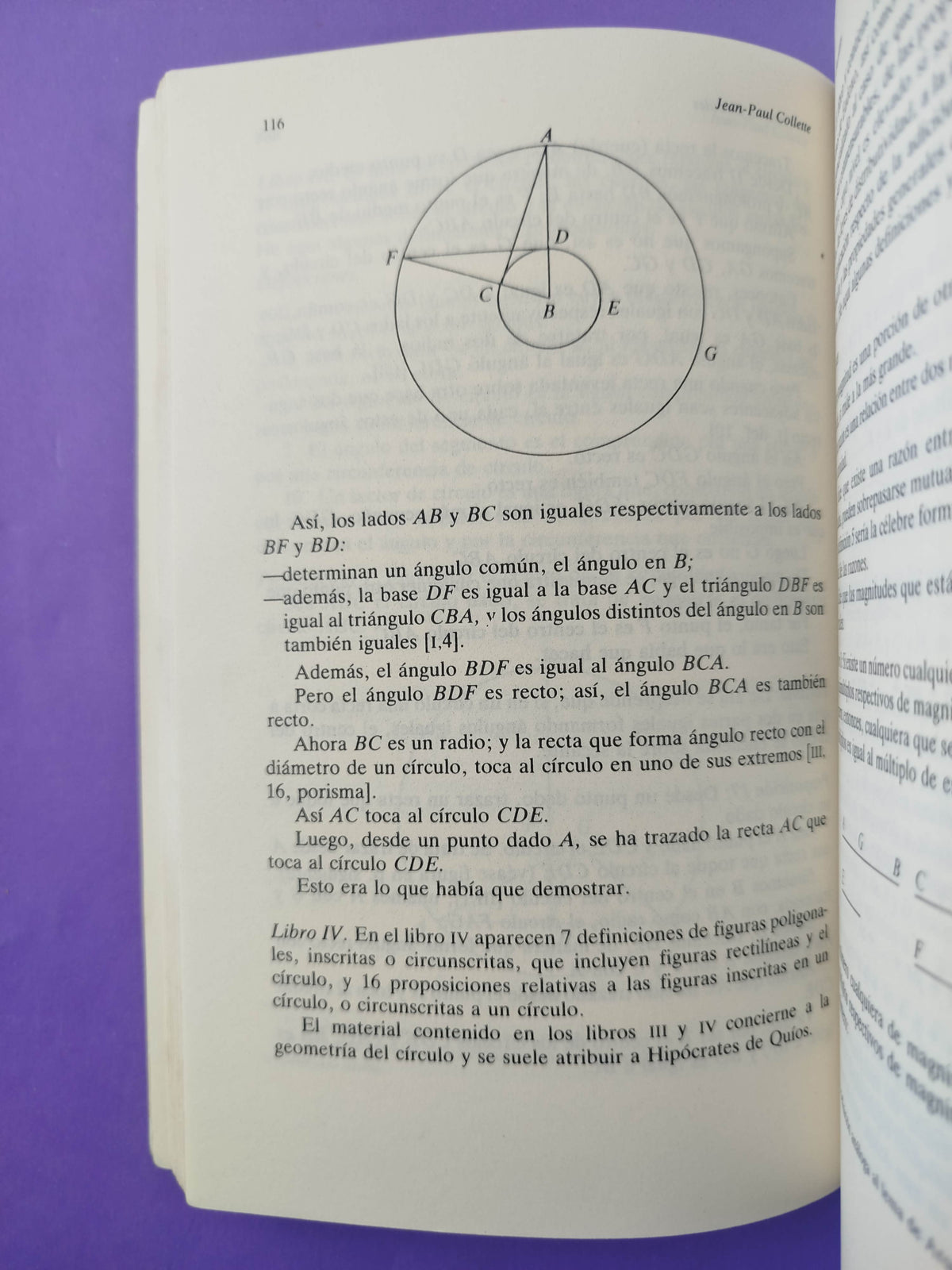 Historia de las matemáticas 2 tomos by Jean Paul Collette