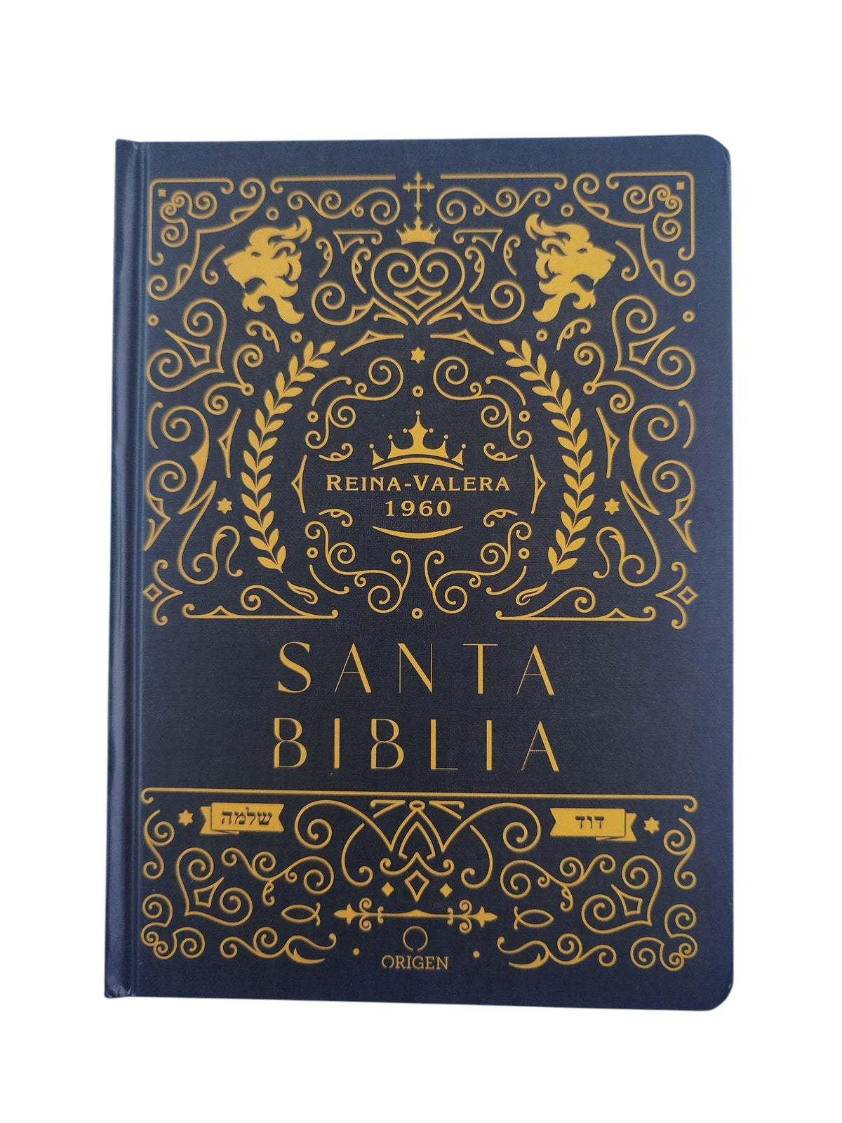 Biblia De Apuntes RVR 1960 TD Negro y oro by reina valera 1960