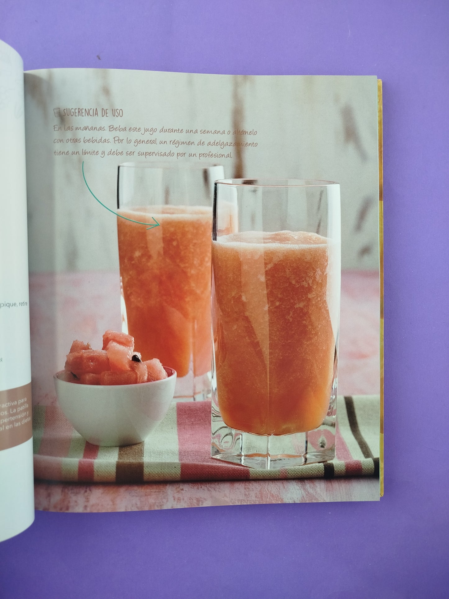 Jugo Terapia con Frutas y Verduras