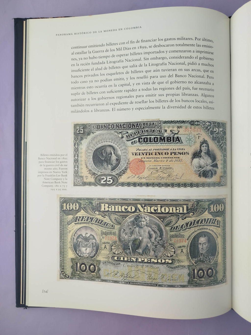 Panorama histórico de la moneda colombiana en los 125 años del banco de Bogotá by Ignacio Alberto Henao