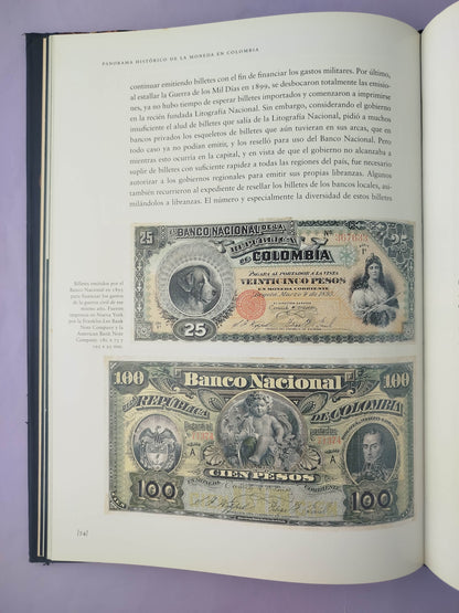 Panorama histórico de la moneda colombiana en los 125 años del banco de Bogotá