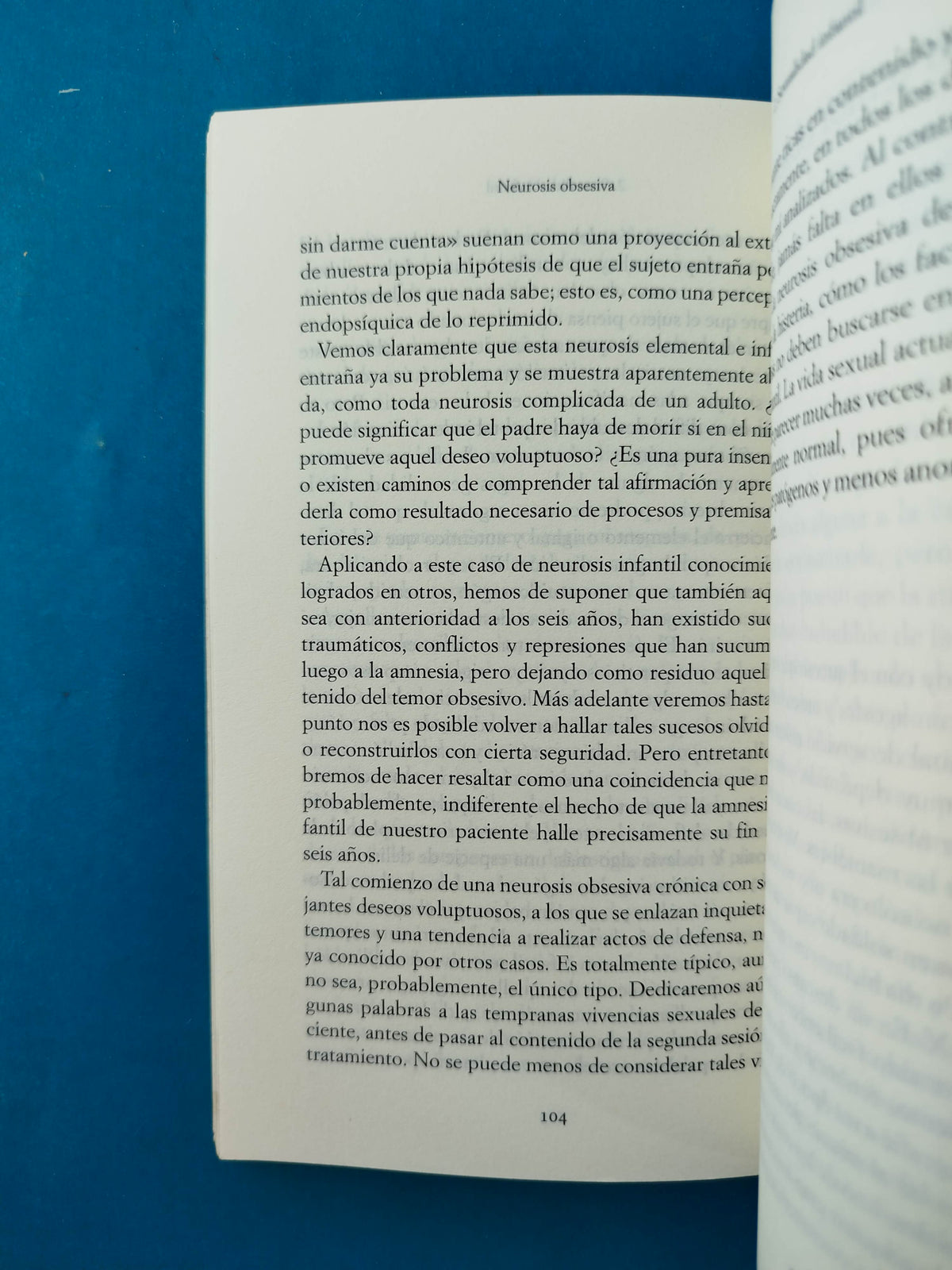 Paranoia y neurosis obsesiva by Sigmund Freud