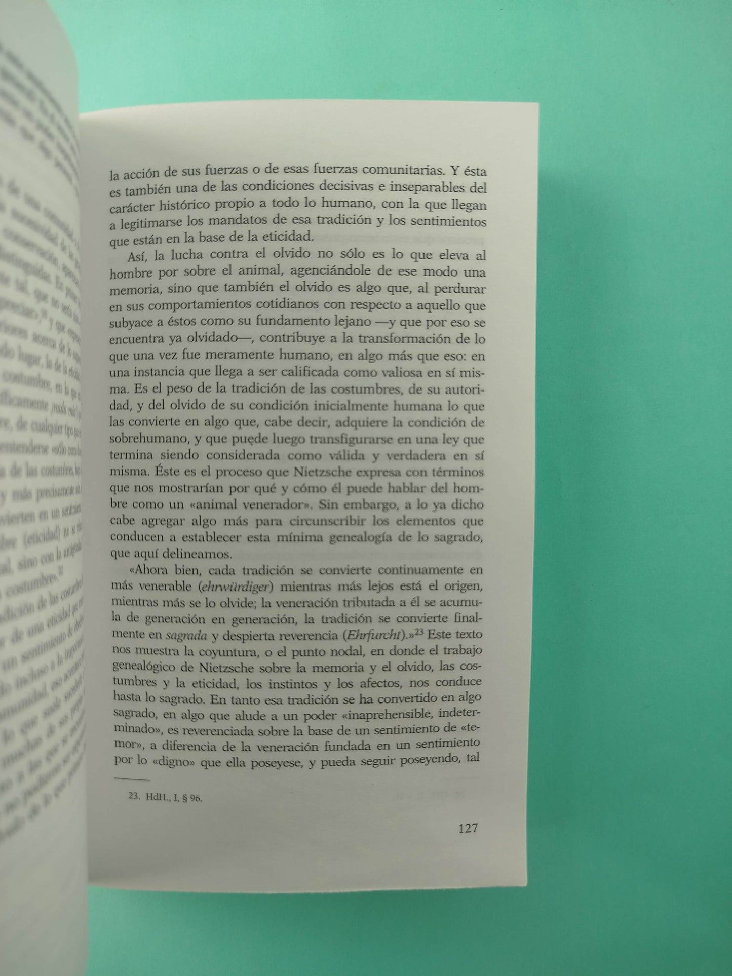 Nietzsche, un pensador póstumo: El cuerpo como centro de gravedad