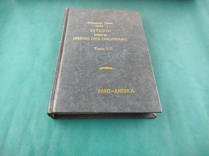 Estudio sobre el Derecho Civil Colombiano 2da ed 9 tomos