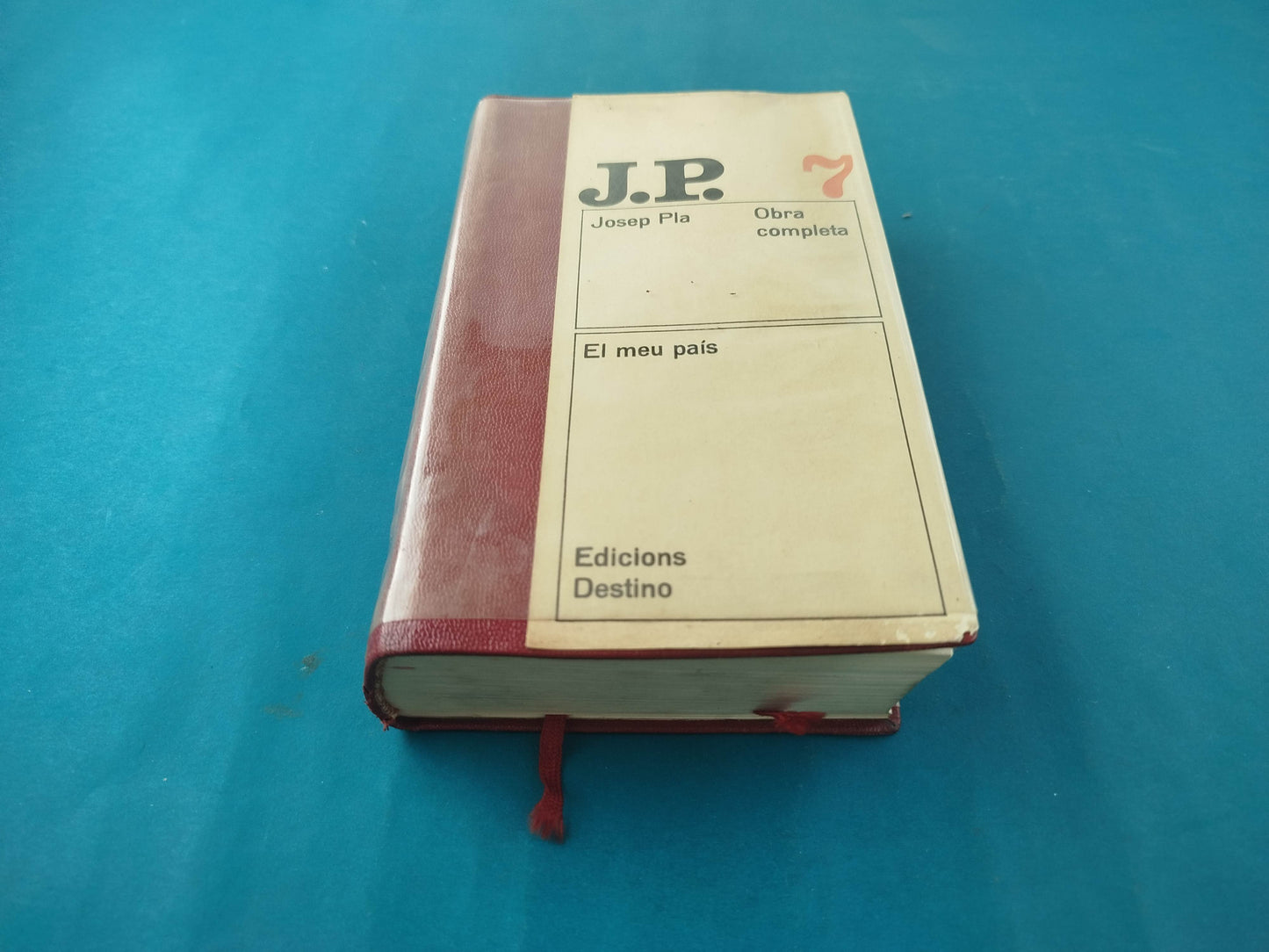 Obras de Josep Pla del tomo 2 al 10