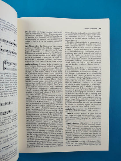 Diccionario Akal/ Grove de la Música