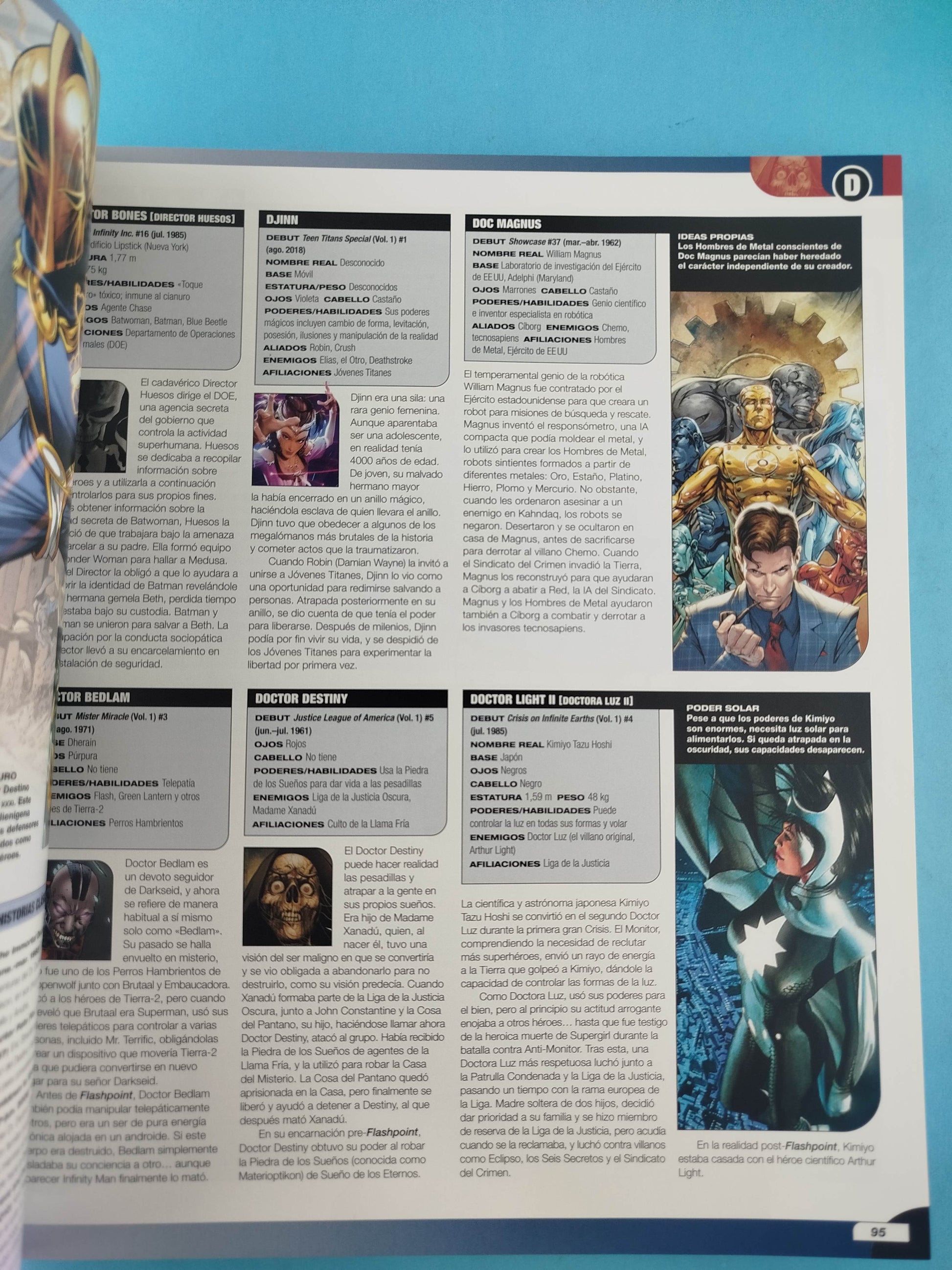 Dc Comics la Enciclopedia: La Guía Definitiva de los Personajes del Universo dc by Matthew K. Manning