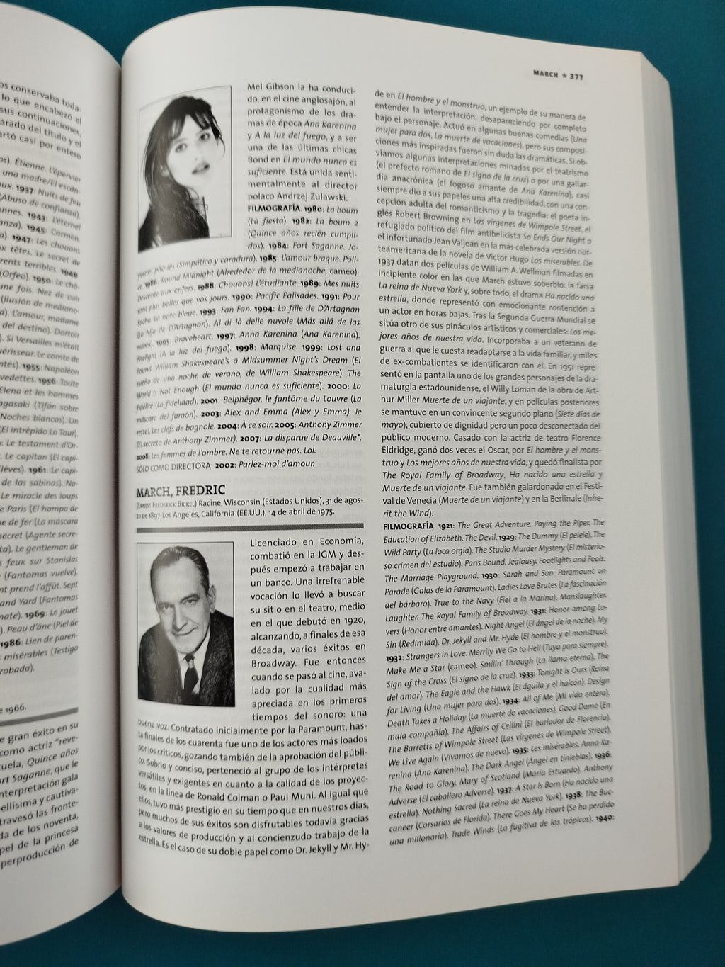 Diccionario de Actores Cinematográficos by Manuel Gutiérrez Da Silva