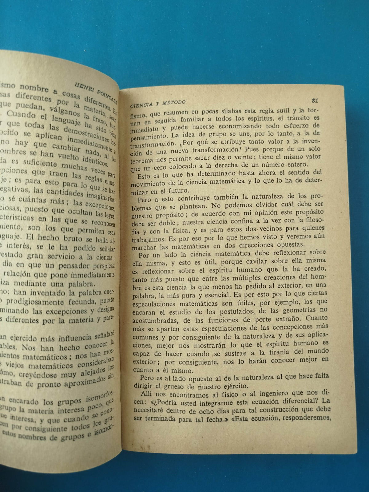 Ciencia y método by Henri Poincare