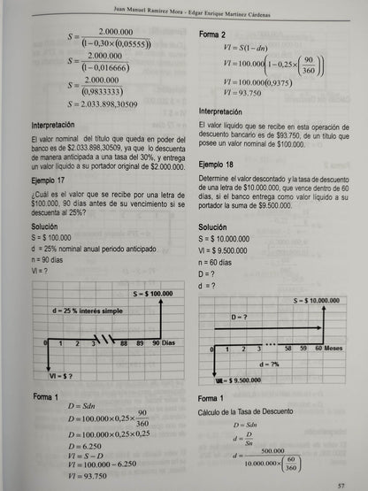 Matemática Financiera: interés, Tasas y Equivalencias