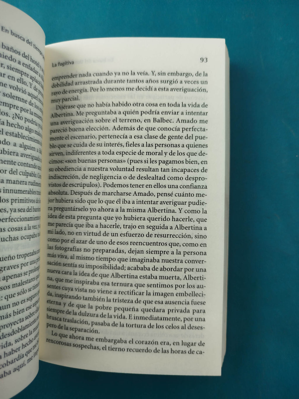 En busca del tiempo perdido La fugitiva vol 6 by Marcel Proust
