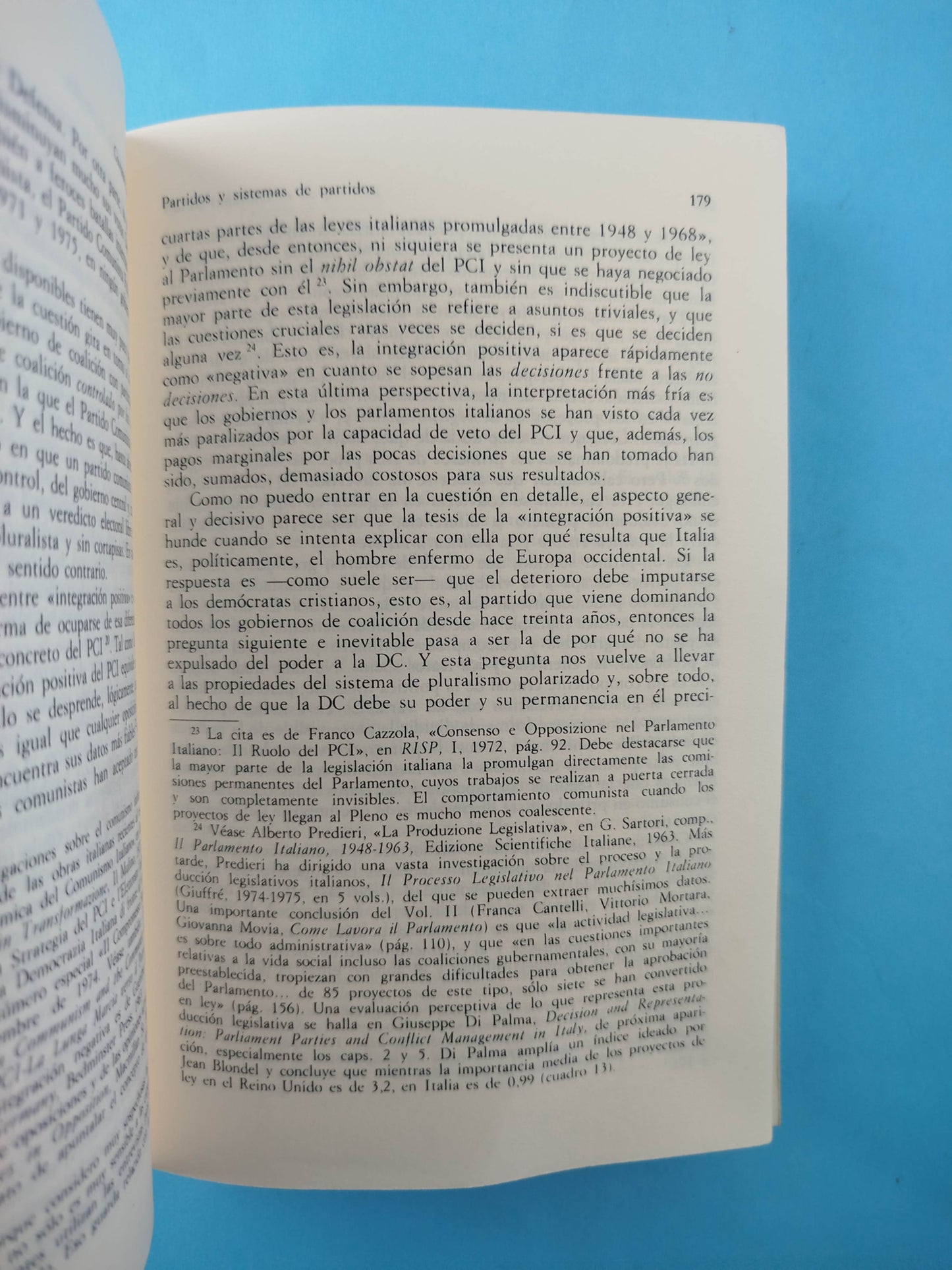 Partidos y Sistemas de Partidos