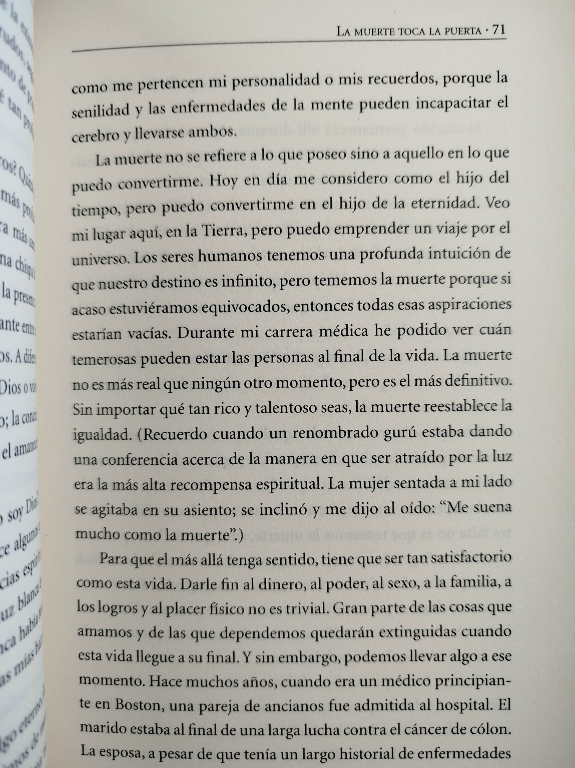 Jamás moriremos by Deepak Chopra