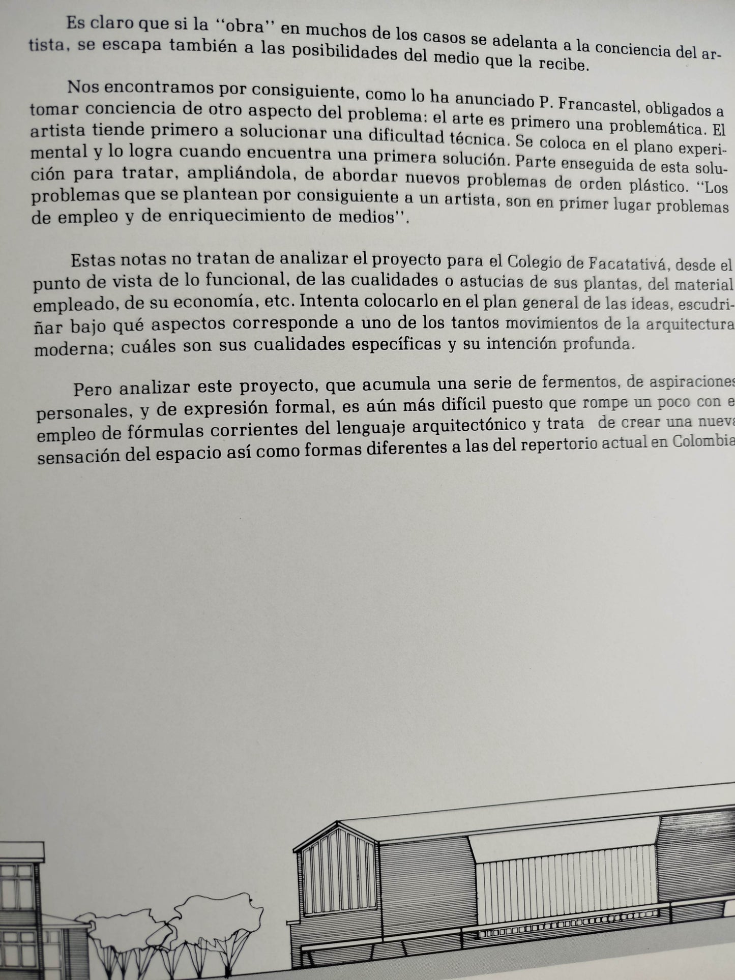 Trabajos de arquitectura