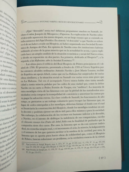 Antonio Nariño: Filosofó Revolucionario by Enrique Santos Molano