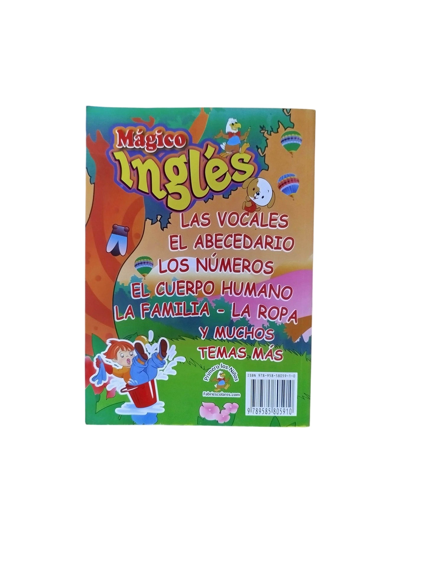 Mágico inglés aprendizaje bilingüe lectura y escritura