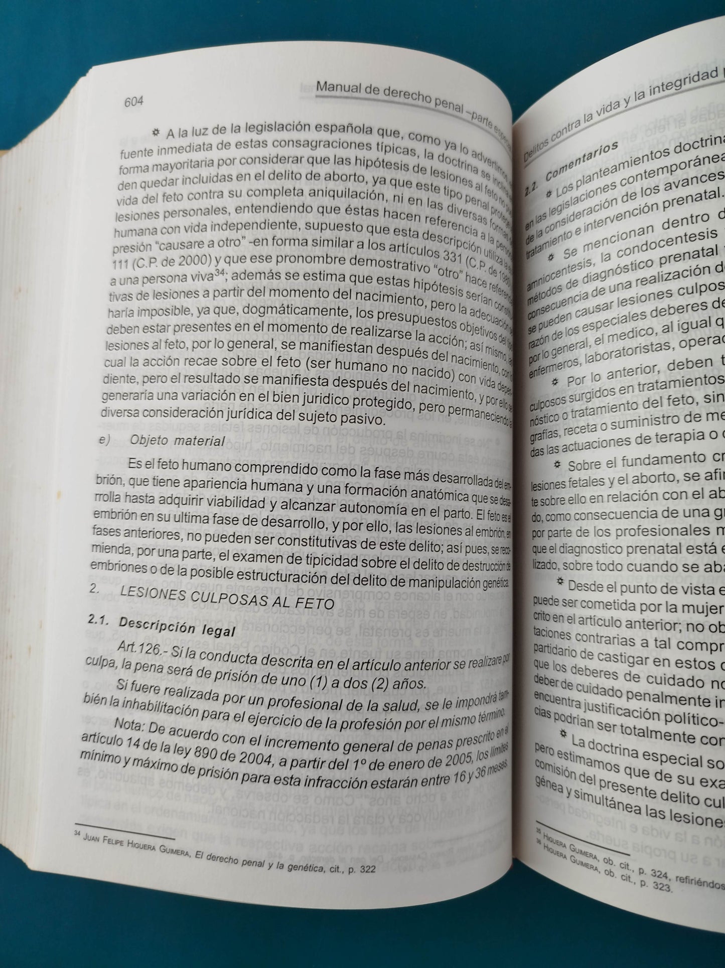 Manual de derecho penal Parte general-parte especial septima ed. 2005