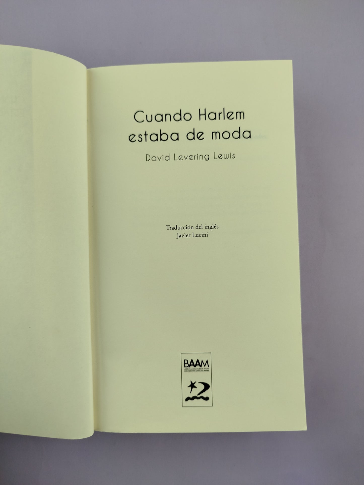 Cuando Harlem estaba de moda