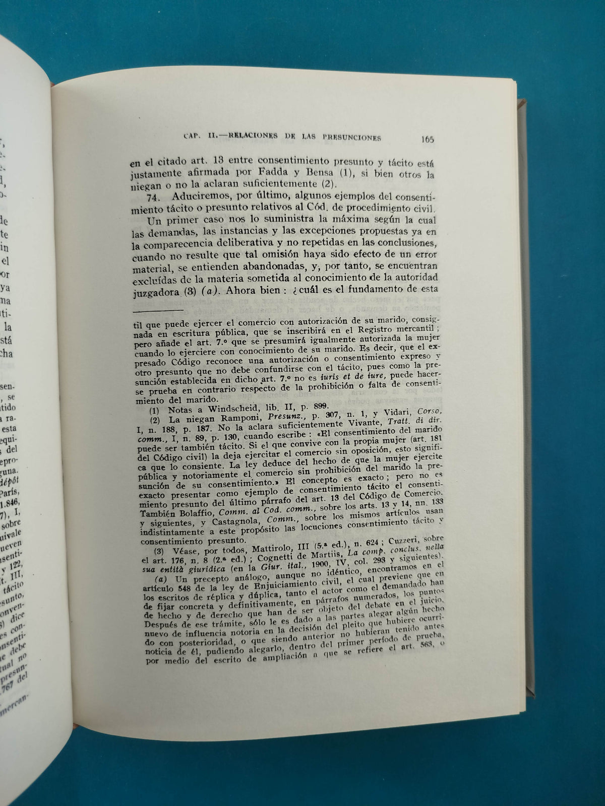 Teoría General de la Prueba en Derecho Civil 5 tomos 4ta ed (1983) by Carlos Lessona