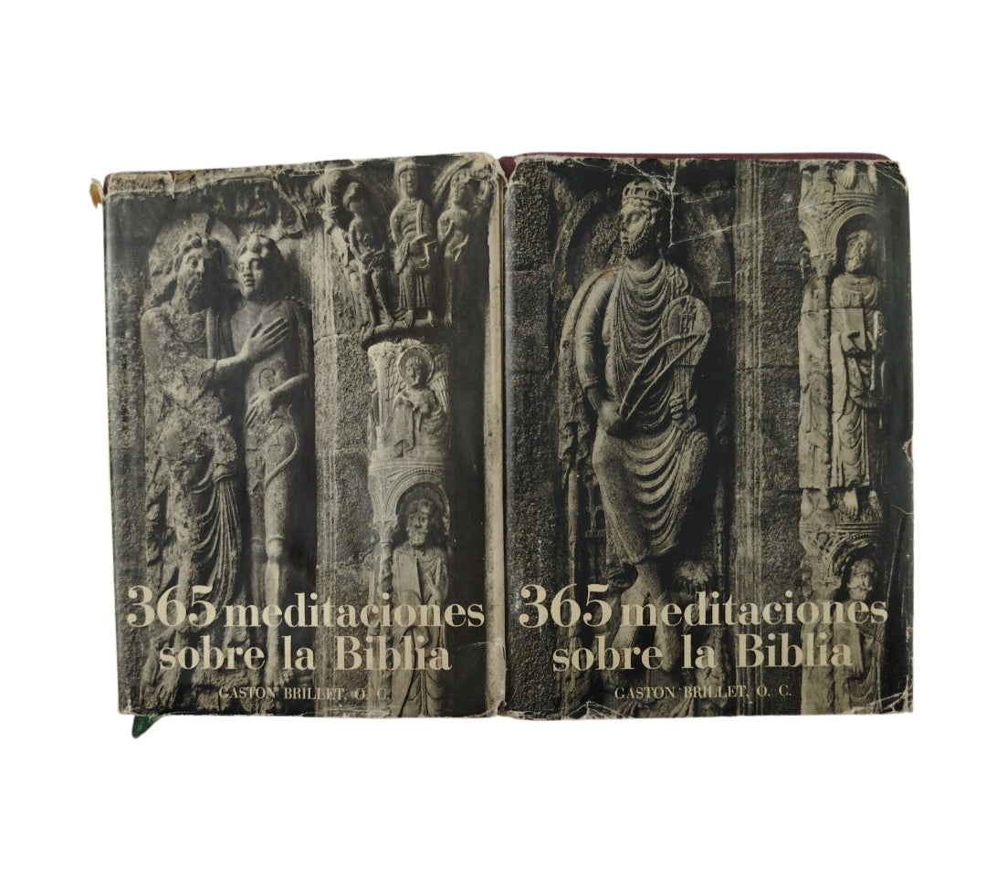 365 Meditaciones sobre la biblia 2 tomos by Gaston Leroux