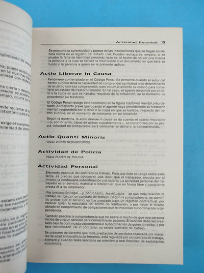 Diccionario básico de términos jurídicos by Mario Madrid-Malo G.