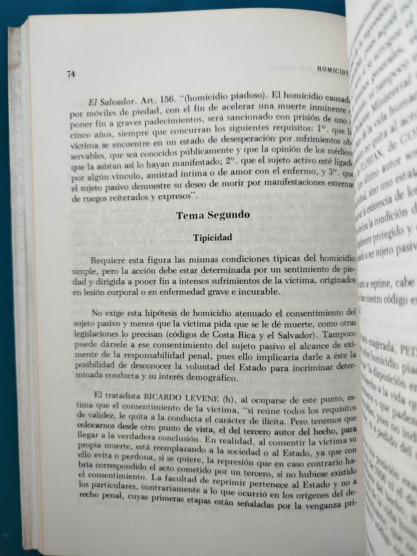 Delitos Contra La Vida Y La Integridad Personal