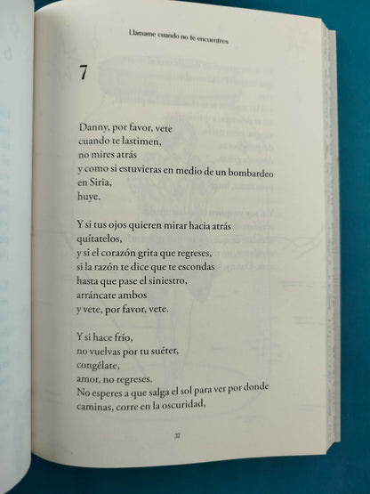 Llámame cuando no te encuentres