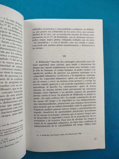Las consecuencias perversas de la modernidad