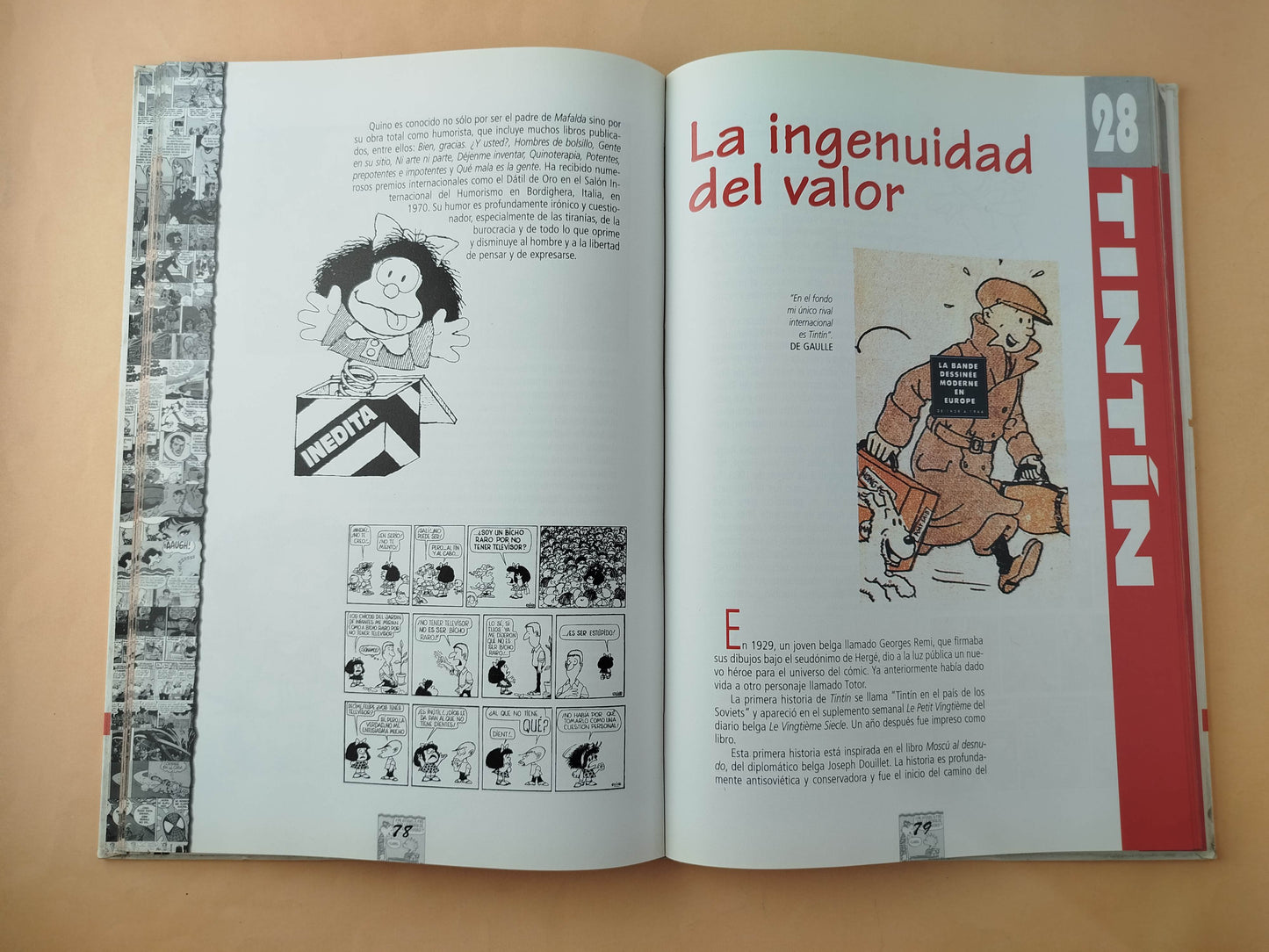 Los héroes de papel