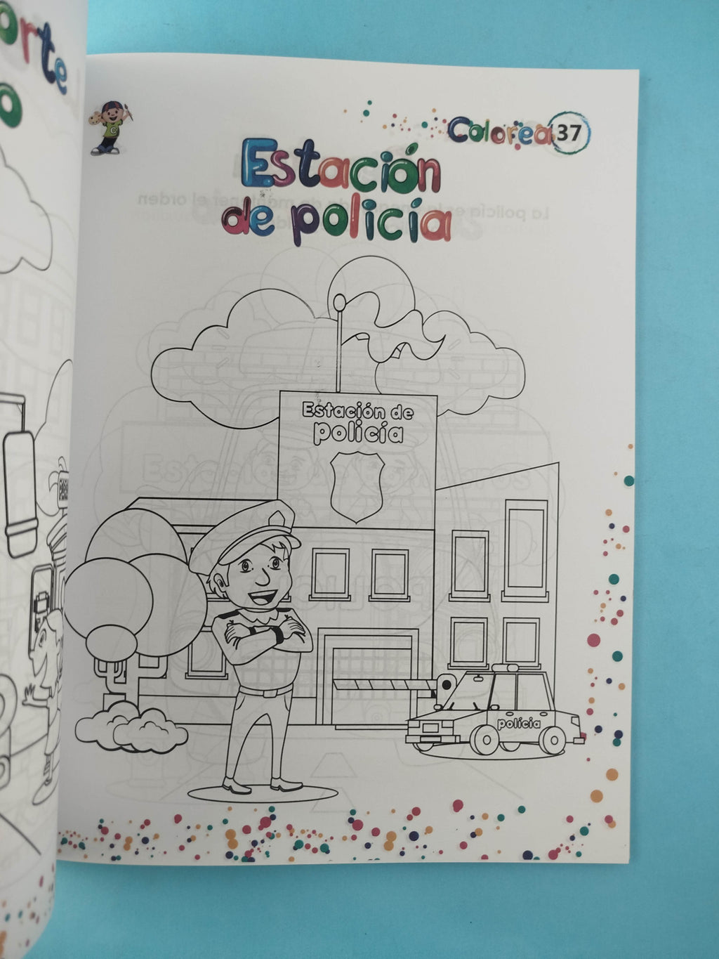 Cheito súper colorea by Mario Ignacio Galvis