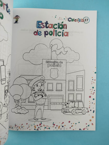 Cheito súper colorea by Mario Ignacio Galvis
