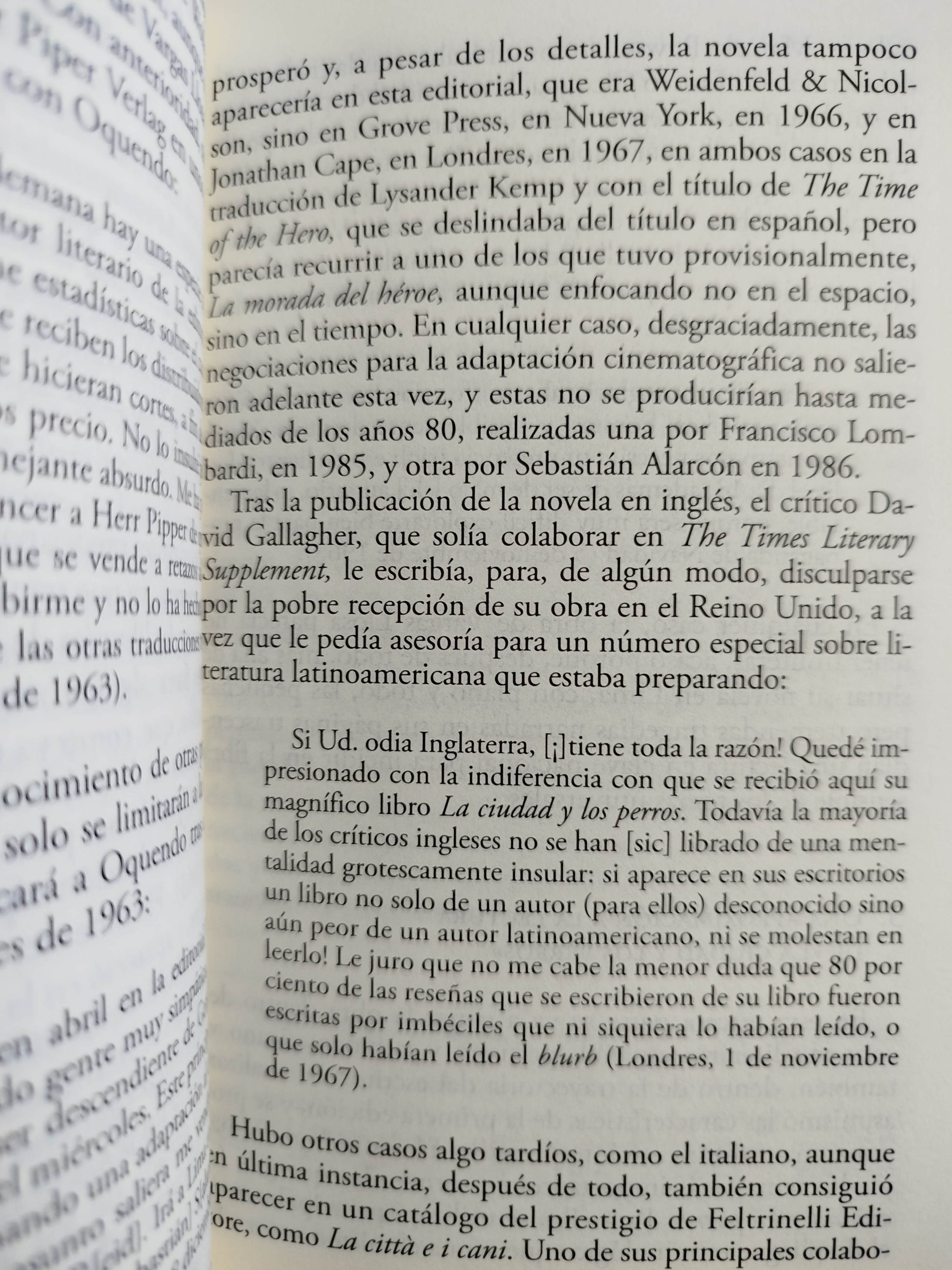 La ciudad y los perros by Mario vargas llosa