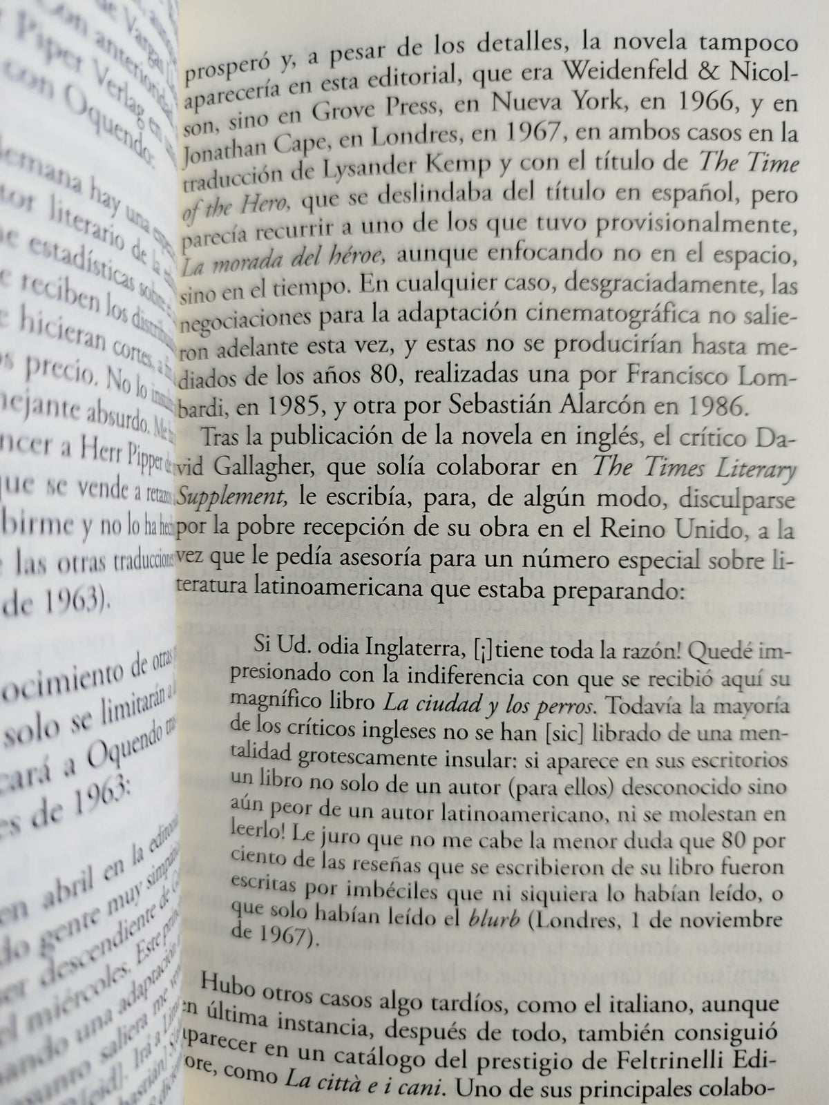 La ciudad y los perros by Mario vargas llosa