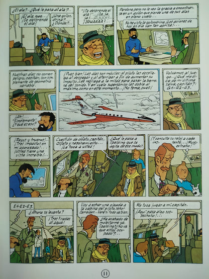 Las aventuras de titin vuelo 714 para sidney by Hergé