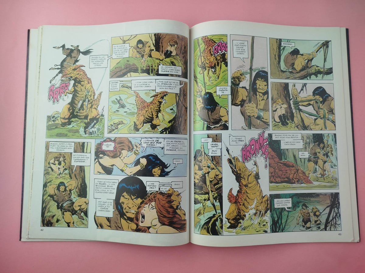 Conan el bárbaro El pícaro by John Buscema y Roy Thomas