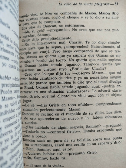 El Caso De La Viuda Peligrosa by Erle Stanley Gardner