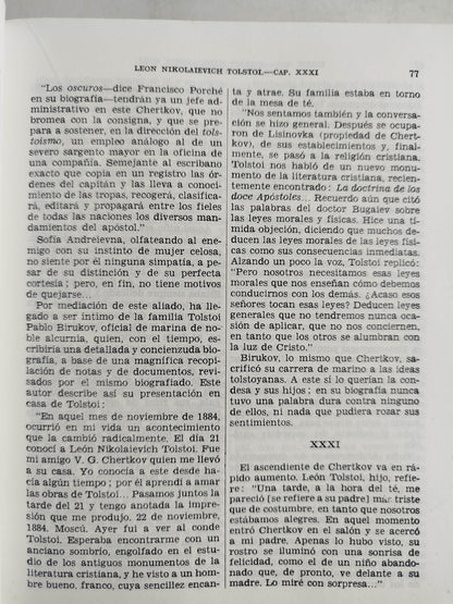 Leon tolstoi obras 1 tomo by Leon tolstoi