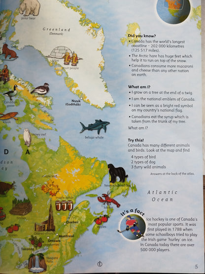 Children's Picture Atlas by Varios
