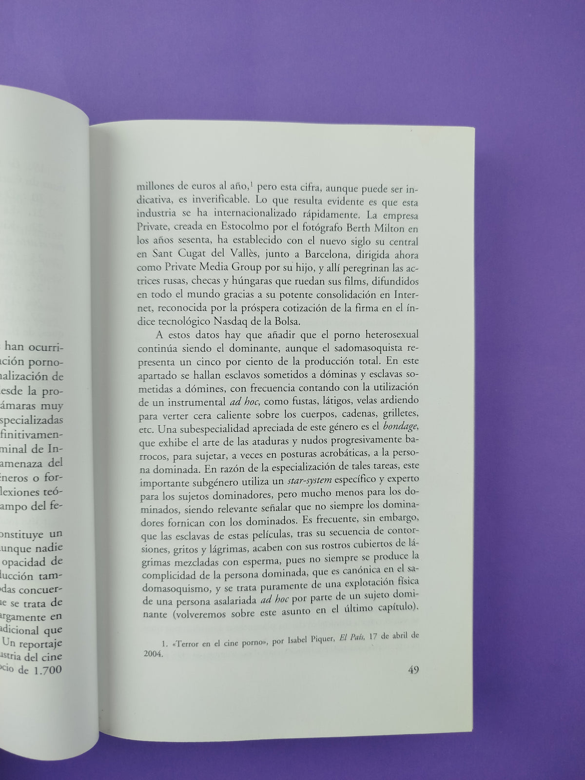 La imagen pornográfica y otras perversiones ópticas by Román Gubern