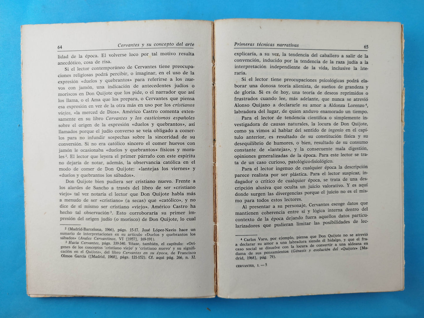 Cervantes y su concepto del arte