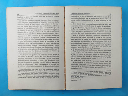 Cervantes y su concepto del arte