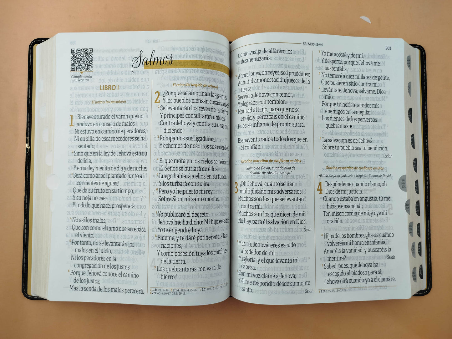 Biblia reina valera 1960 letra súper gigante negra con índice sin cierre by Sociedades bíblicas unidas