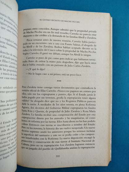 El Último Secreto de Machu Picchu  ¿Tiene Dueño la Ciudadela de los Incas?