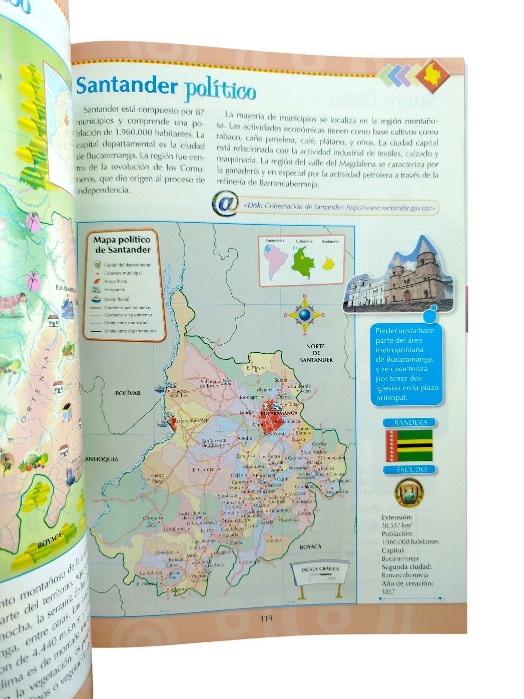 Atlas Básico De Colombia by Manuel Andrés García