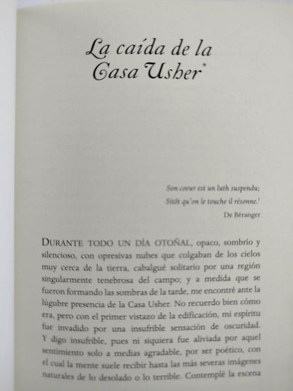 Narraciones extraordinarias by Edgar Allan Poe
