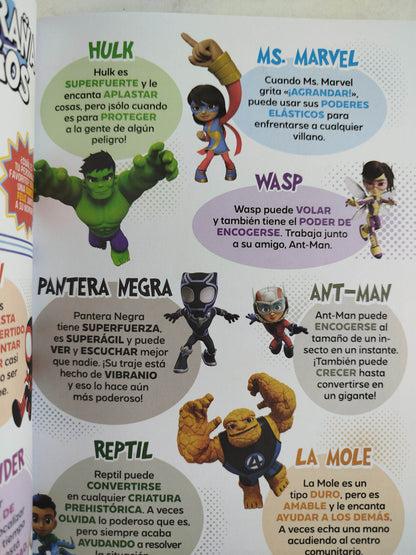 Spidey y sus sorprendentes amigos el gran libro de los super héroes by marvel