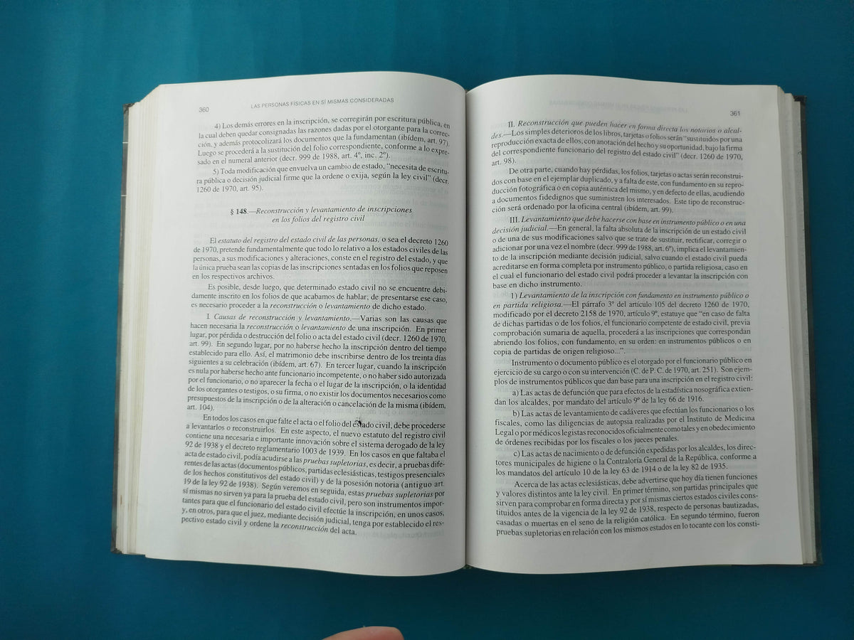 Derecho civil Tomo 1 parte general y personas 15a ed by Arturo Valencia Zea
