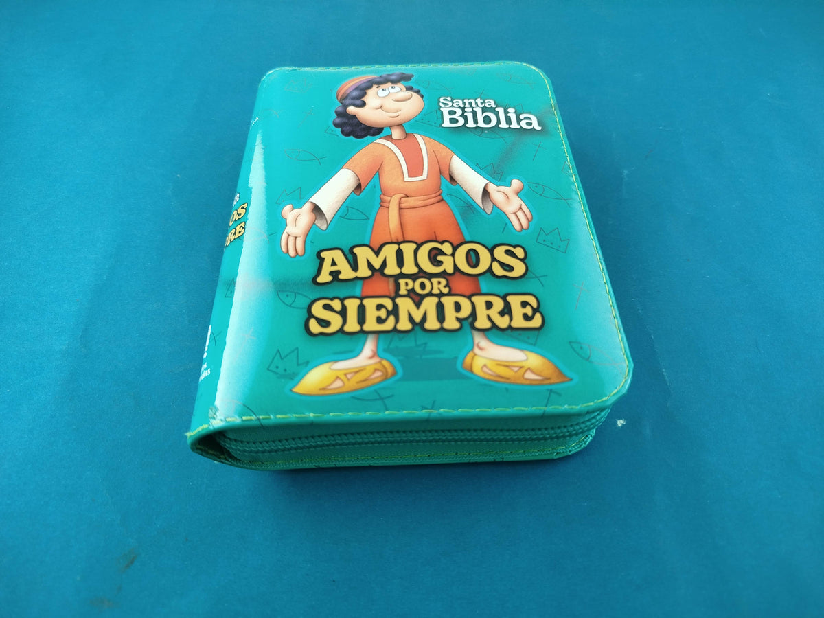 Biblia Amigos Por Siempre Verde Cierre by Reina Valera 1960